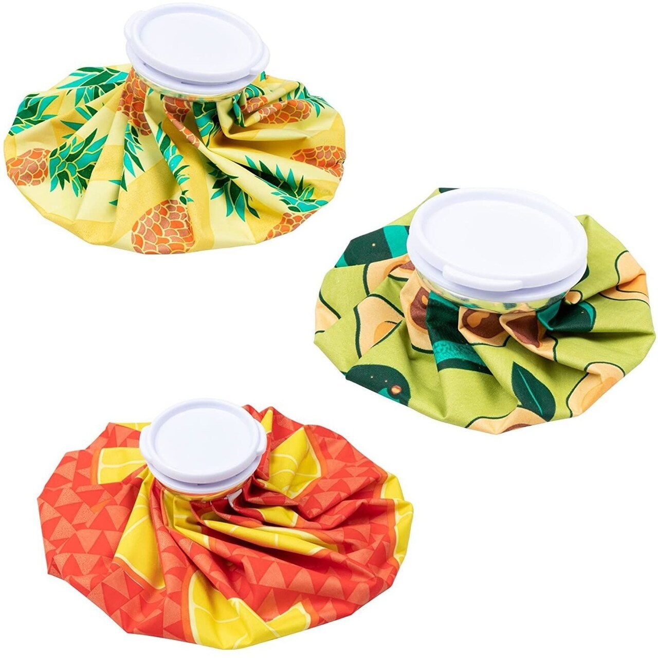 3 Pack Ice Pack For Cooler Reusable Pain Relief Essentials